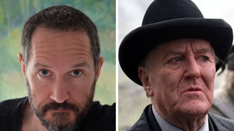 Bertie Carvel y Cornelius Fudge