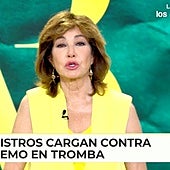 Ana Rosa Quintana da un inesperado 'volantazo' a favor de Pedro Sánchez: «Tiene un poquito de razón»