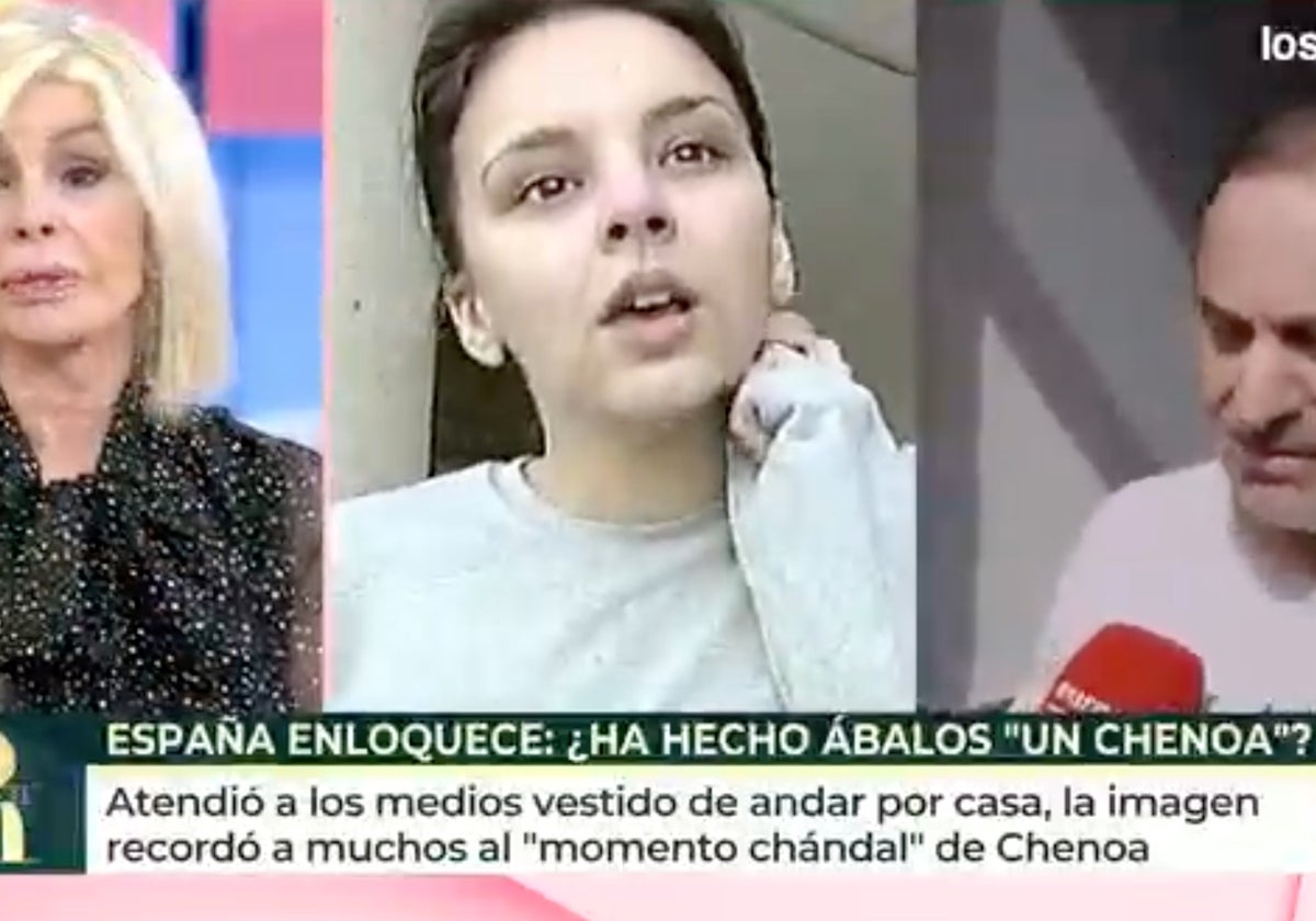 Bibiana Fernández ha tirado de 'maldad' para sentenciar en 'El programa de Ana Rosa' la imagen viral de José Luis Ábalos.