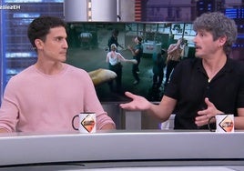 Álex González y Antonio Pagudo en 'El Hormiguero'
