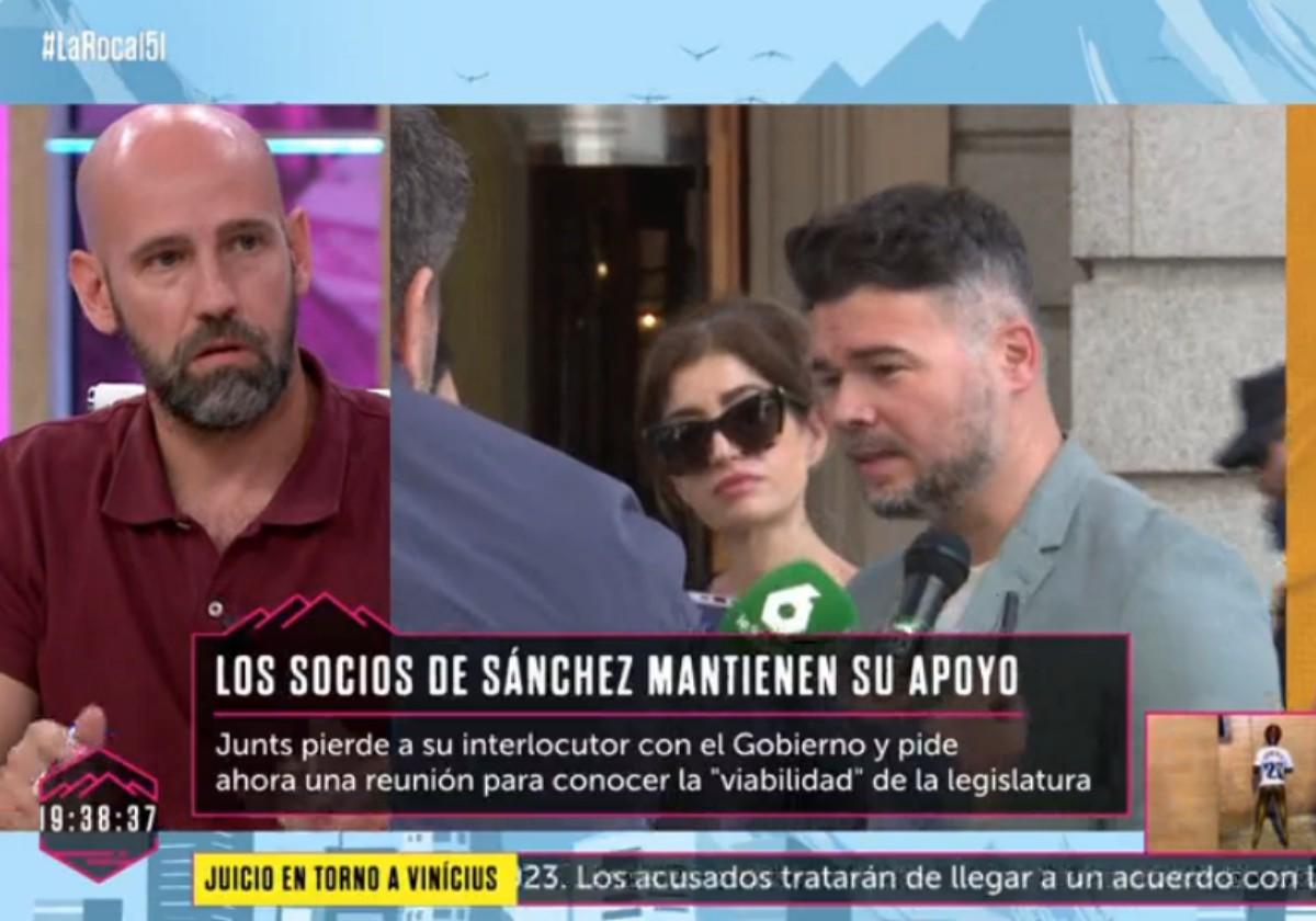 Gonzalo Miró, claro con la postura de los socios del Gobierno ante una moción de censura a Pedro Sánchez