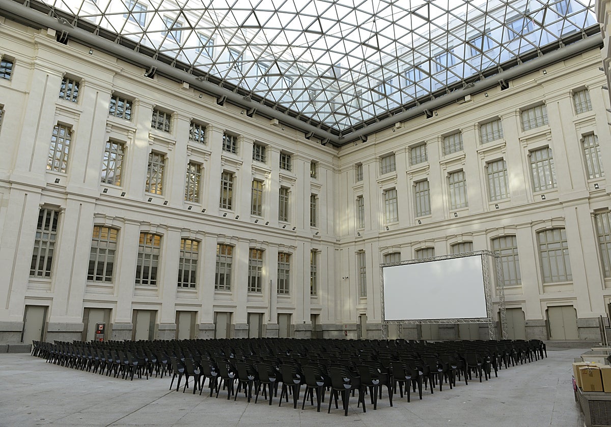Interior del Palacio de Cibeles