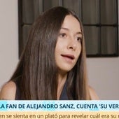 Primeras palabras de la fan de Alejandro Sanz para '¡De Viernes!': «Era consciente pero tenía miedo»