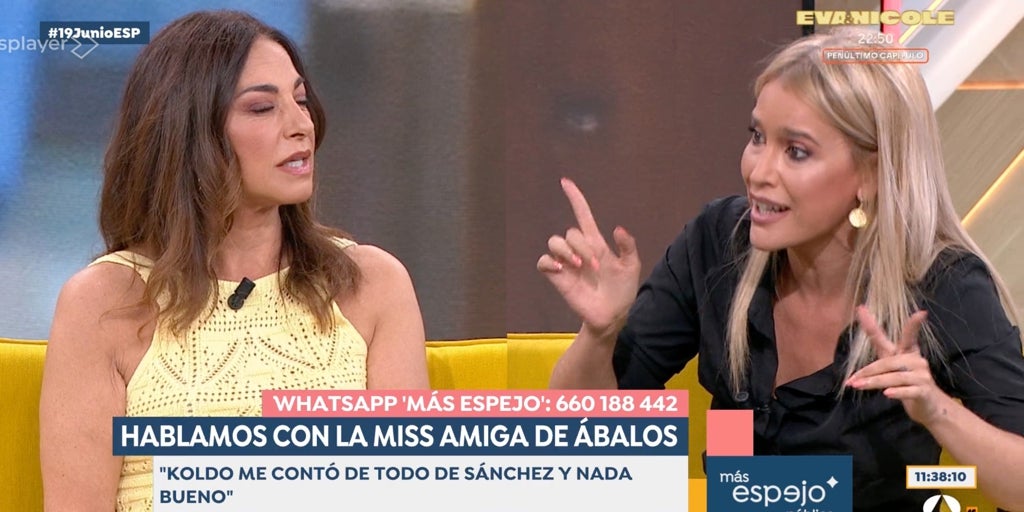Mariló Montero y Afra Blanco marcan distancias tras una fuerte bronca: «Te pido que me trates por mi nombre»