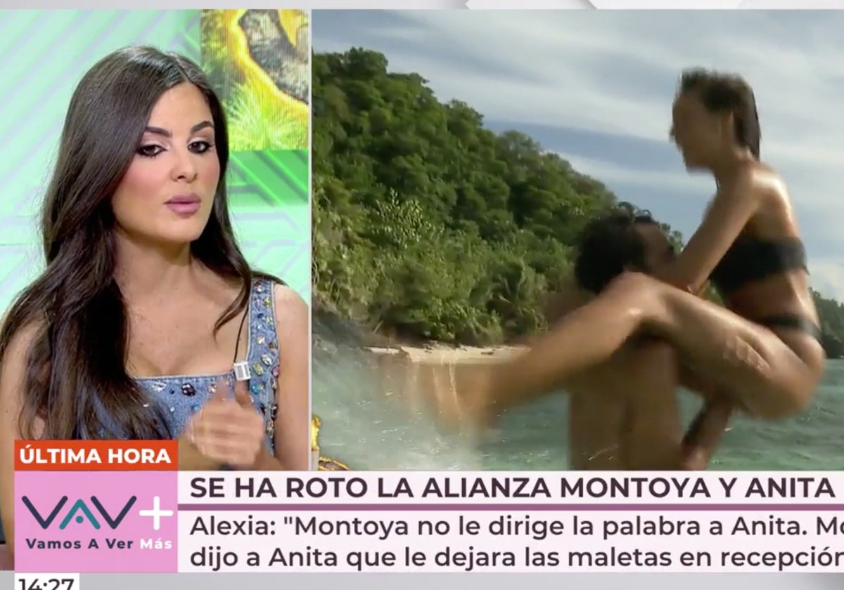 Alexia Rivas, colaboradora de 'Vamos a ver', ha dado una exclusiva sobre Montoya y Anita, tras la finalización de 'Supervivientes'.