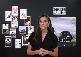 La Reina felicita a 'Historia de nuestro cine': «Ante la pantalla brillante del cine nunca estamos solos»