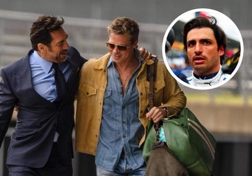 Carlos Sainz va al cine a ver 'F1' y advierte sobre la película de Brad Pitt y Javier Bardem: «Solo diré que...»