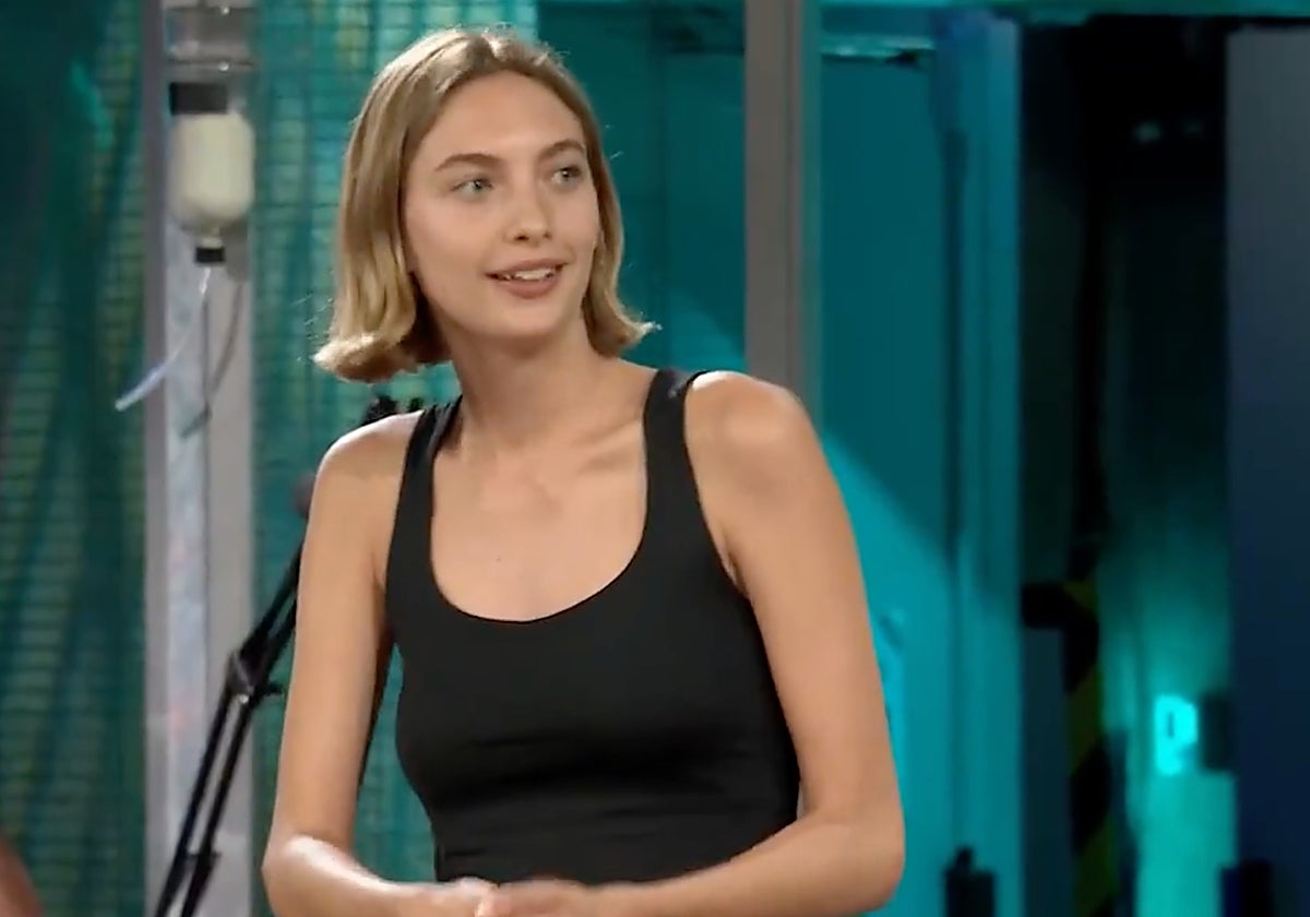 Rolf Schrader, la primera top model que visita 'La Revuelta'