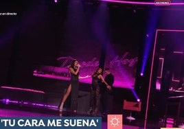 Una famosa cantante sentencia a una concursante de 'Tu cara me suena' con un mensaje tras ver su imitación