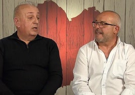 Rafa y José Luis al final de la cita