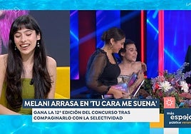Melani, ganadora de 'Tu cara me suena', sorprende con sus inmediatos planes de futuro: «Es brutal»
