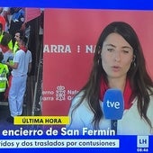 El momento 'tierra trágame' de una reportera de TVE obliga a cerrar abruptamente su conexión