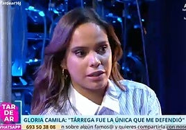 Gloria Camila dolida por el trato de sus compañeros: «Me han llamado sinvergüenza, mala persona… Me duele»