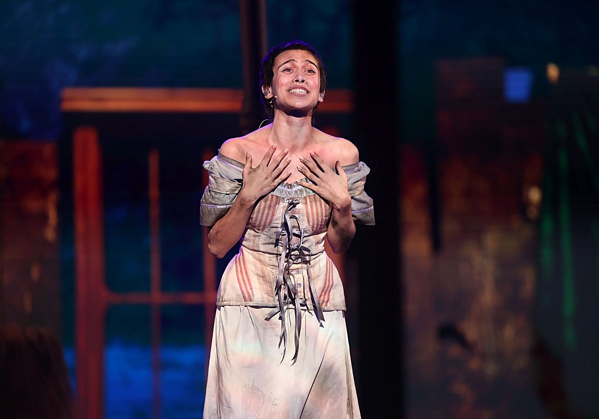 Melani durante su última actuación en 'Tu Cara Me Suena'