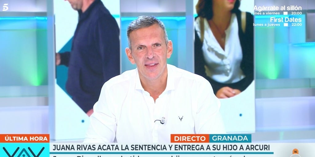 Joaquín Prat sentencia con tan solo dos palabras el  «despropósito» visto en la entrega del hijo de Juana Rivas