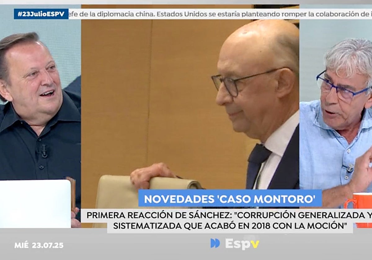 Un colaborador de 'Espejo Público' ha cruzado una línea roja al 'amenazar' a un compañero.