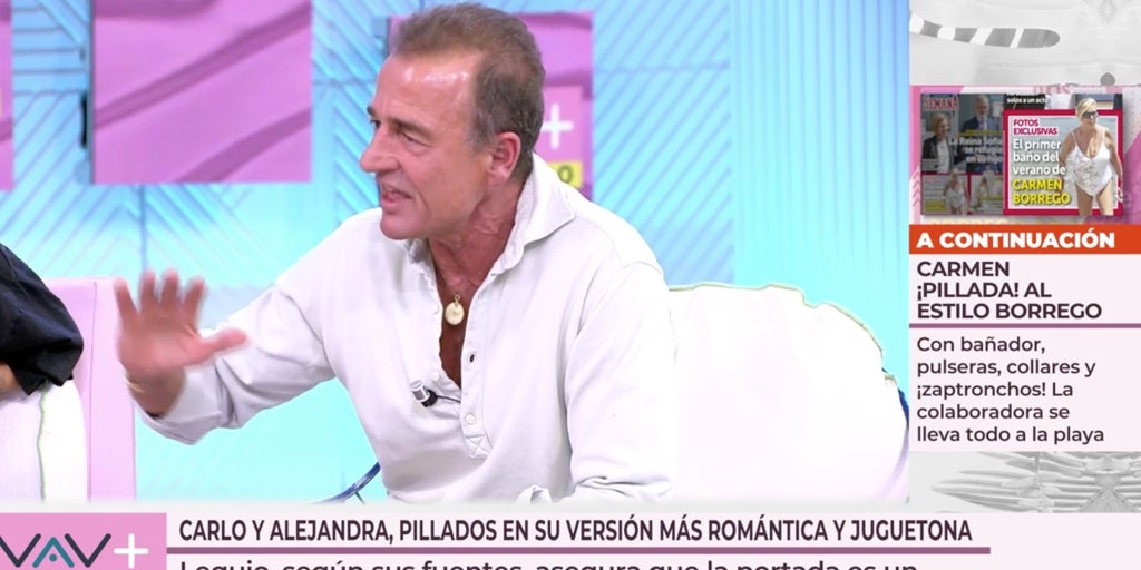 Amonestan a Alessandro Lecquio tras pasarse de la raya con una periodista de 'Vamos a ver'
