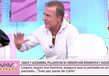 Amonestan a Alessandro Lecquio tras pasarse de la raya con una periodista de 'Vamos a ver'