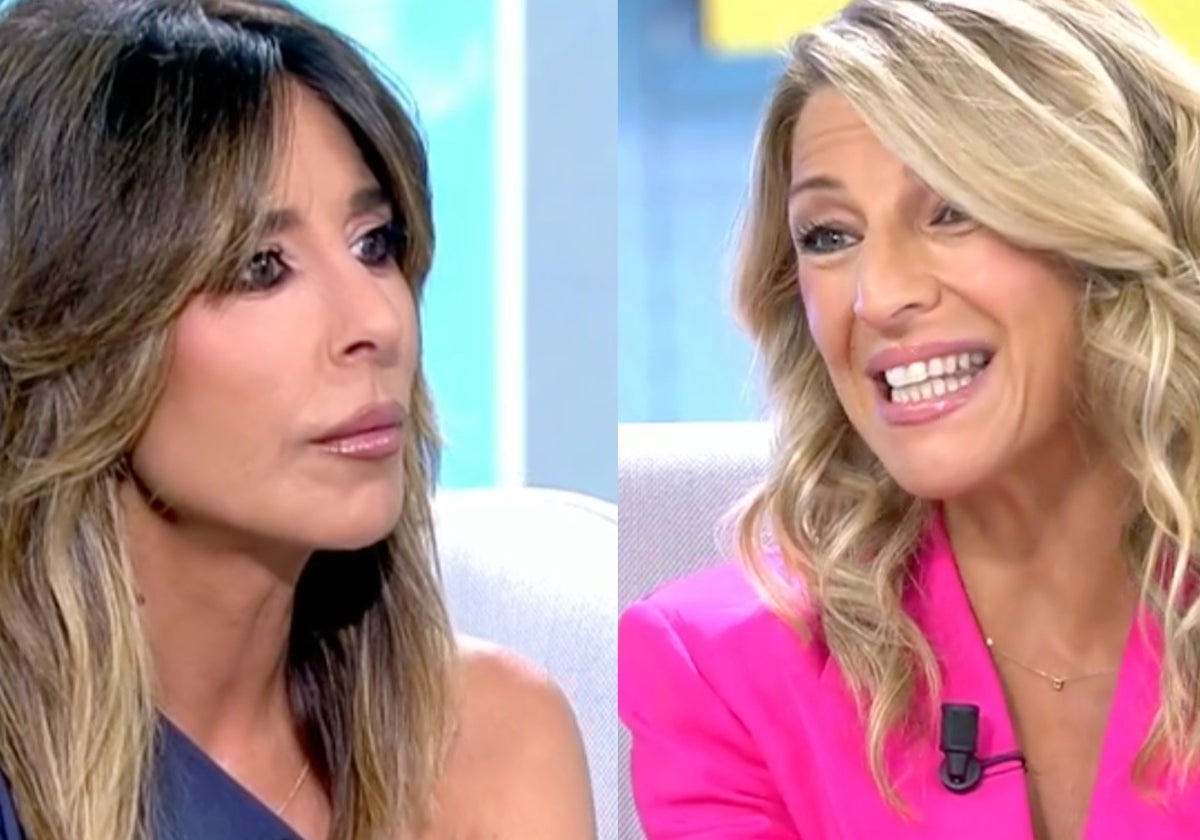 La mirada crítica: Yolanda Díaz, acorralada por su cuestionado curriculum  en directo: «No sé cuántos créditos tienen»