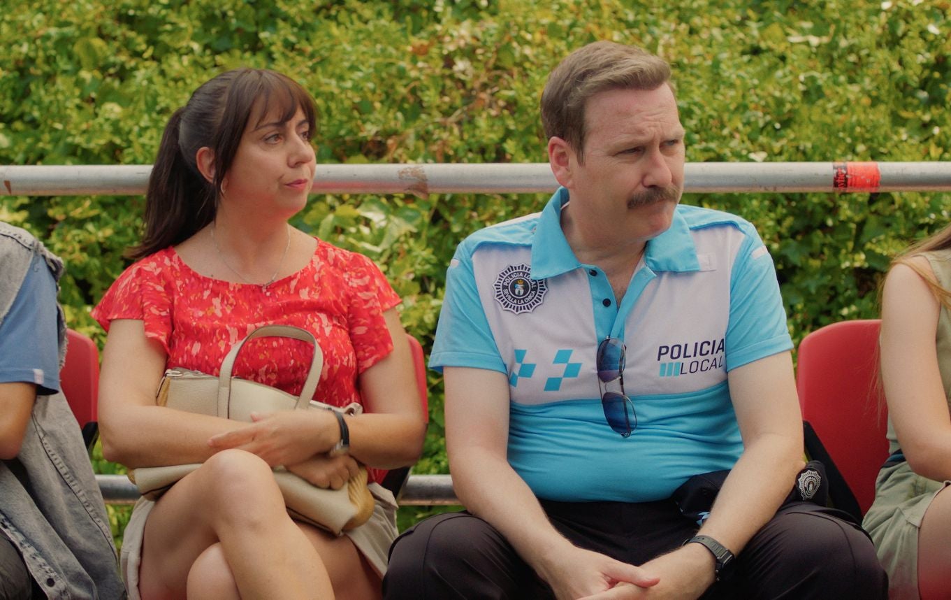 Carmen Ruiz y Joaquín Reyes en un momento de la película