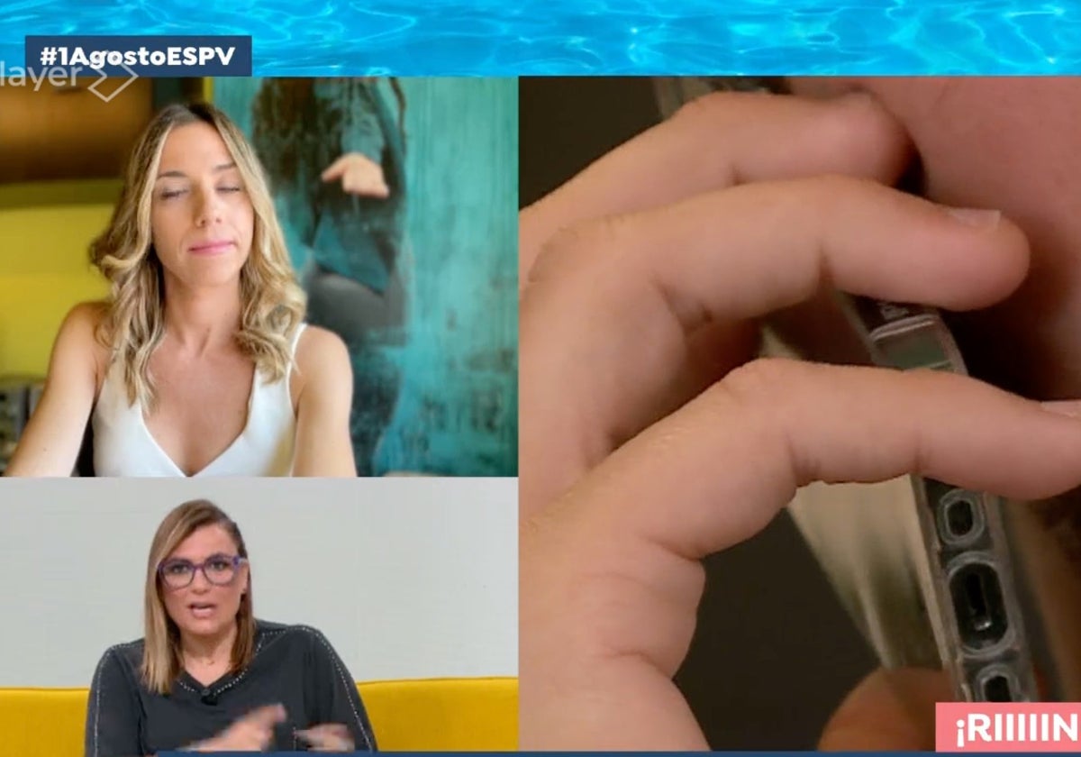 Una invitada de 'Espejo Público' ha relatado el 'infierno' que vive con las llamadas spam.