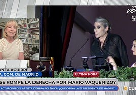 Esperanza Aguirre, más sincera que nunca, no deja indiferente a nadie con su clara opinión de Mario Vaquerizo