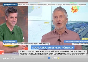 Un miembro del BRIF da el corte del día a Marlaska: «Que también lo conozca»