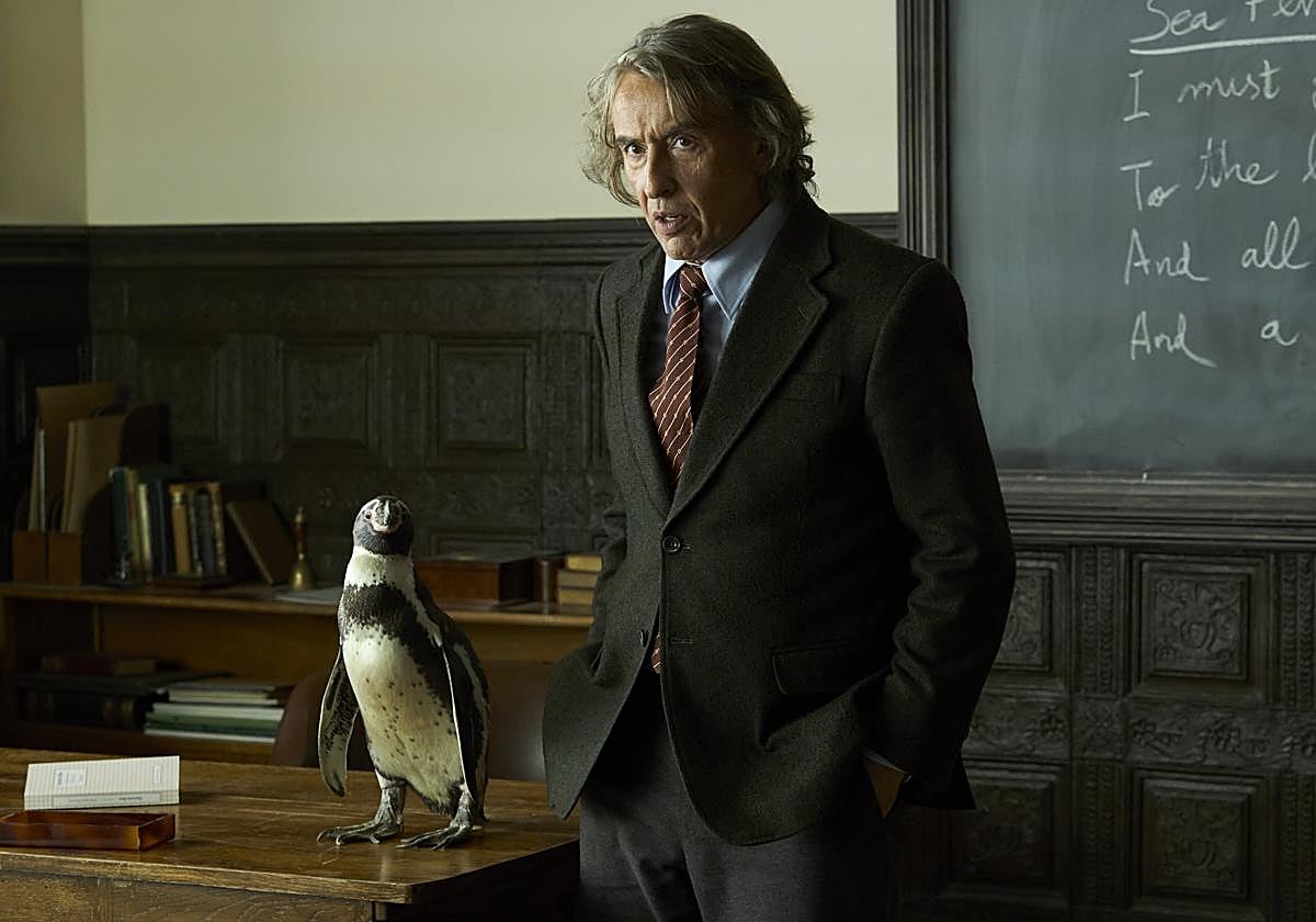 Steve Coogan en 'Lo que aprendí de mi pingüino'