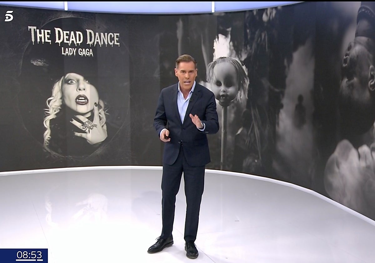 Bricio Segovia, presentador del Informativo matinal de Telecinco, ha dictado sentencia a lo nuevo de Lady Gaga.