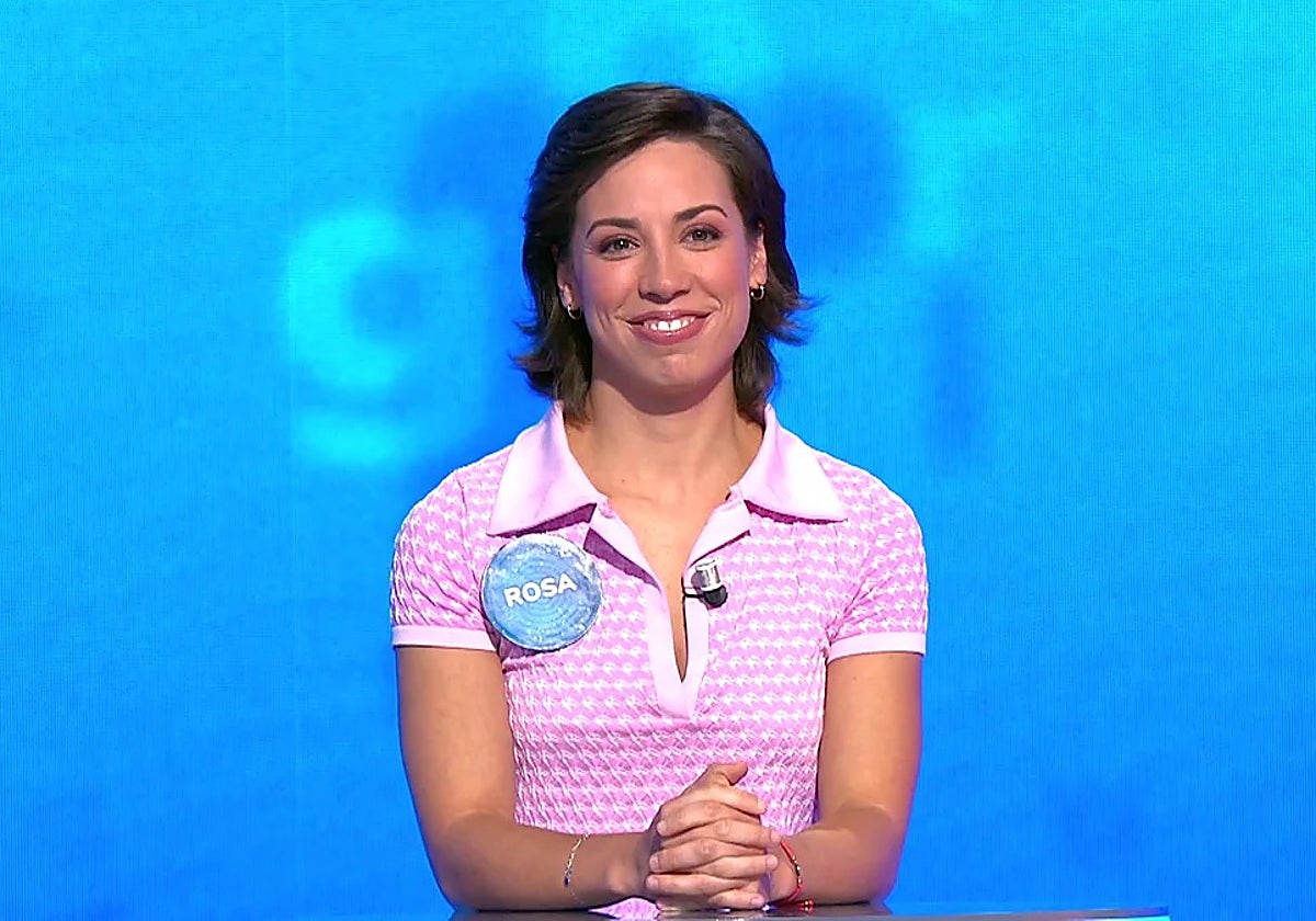 Rosa en 'Pasapalabra'
