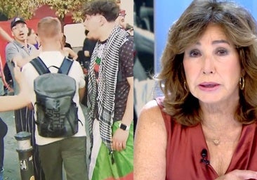 Las protestas de La Vuelta también 'boicotean' a Ana Rosa: gritos contra la periodista y acoso a su reportero