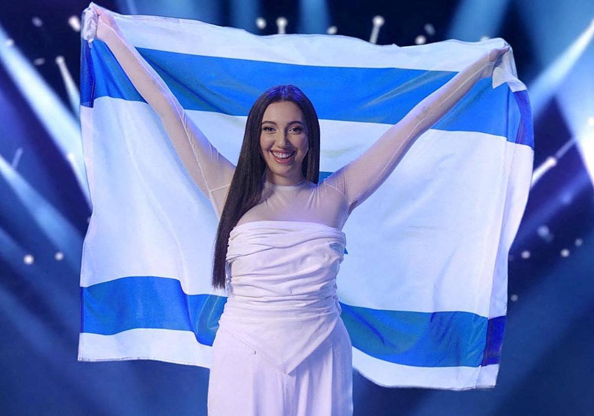 La representante de Israel en el último certamen de Eurovisión, Yuval Raphael.