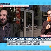 Preocupación ante la última hora del ingreso de Rafael Amargo: «Ha tenido una recaída»
