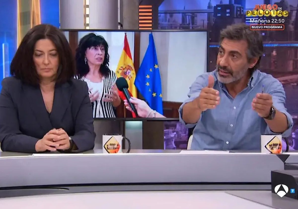 Juan del Val ha opinado en 'El Hormiguero' sobre las pulseras anti maltrato.