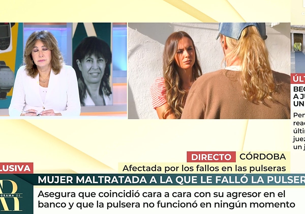 Una mujer maltratada afectada por el fallo de las pulseras ha sido muy directa con la ministra de Igualdad desde 'El programa de Ana Rosa'.