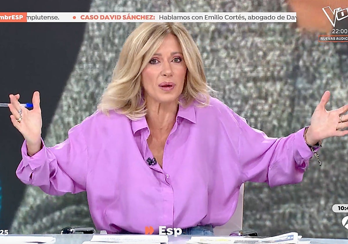 Susanna Griso ha explotado ante la 'insurrección' de los colaboradores de 'Espejo Público'.