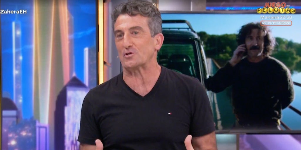 Pablo Motos, al rescate de Luis Zahera por un hilarante lapsus al hablar de su nueva serie: «Me puse nervioso»