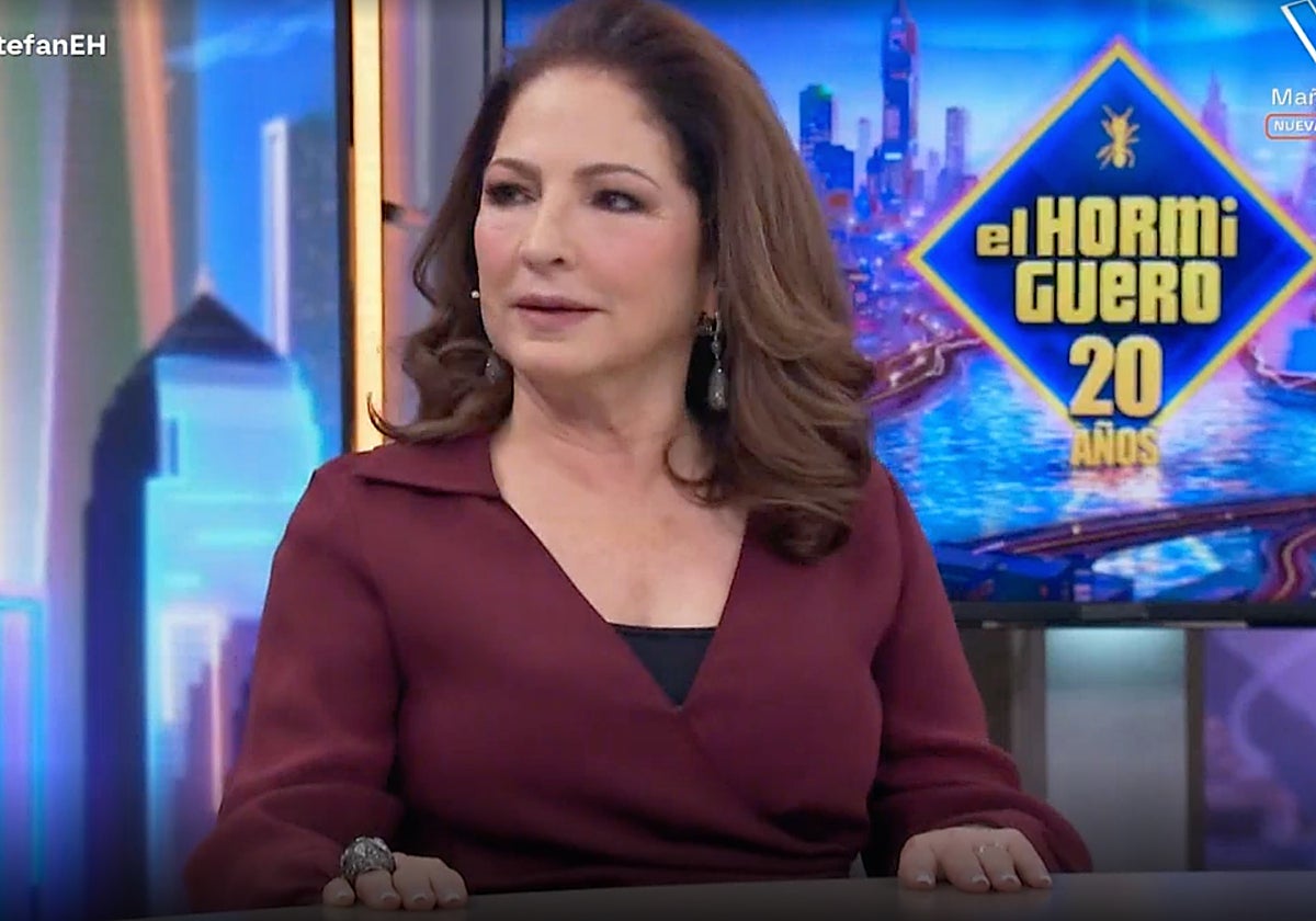 Gloria Estefan en 'El Hormiguero'