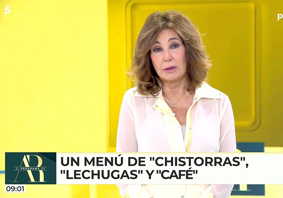 El programa de Ana Rosa: Ana Rosa Quintana, categórica con Raquel Sánchez  Silva tras la última hora de caso Biondo: «Me parece tremendo»