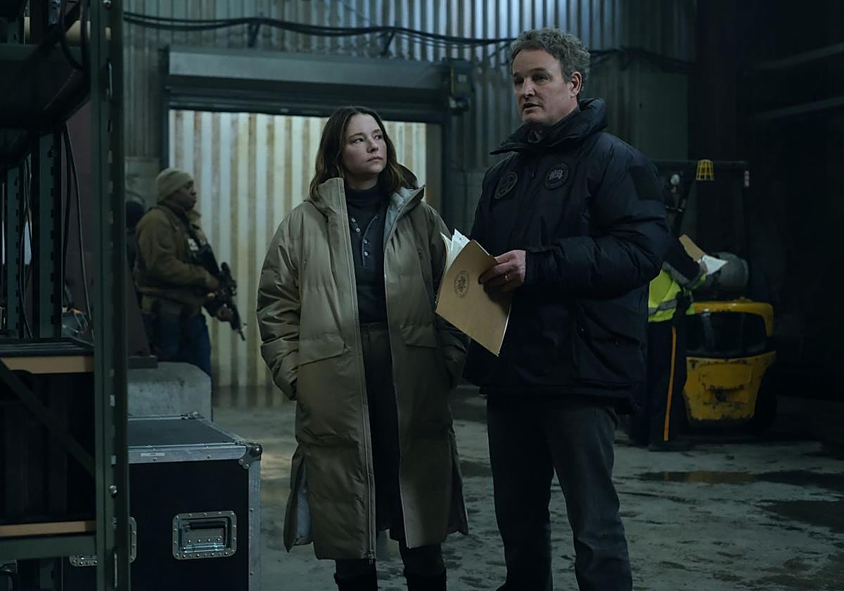 Haley Bennett y Jason Clarke en 'The Last Frontier'