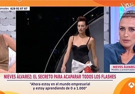 El elegante zasca de Nieves Álvarez a Sonsoles Ónega tras la pregunta sobre su anorexia: «No es el momento»