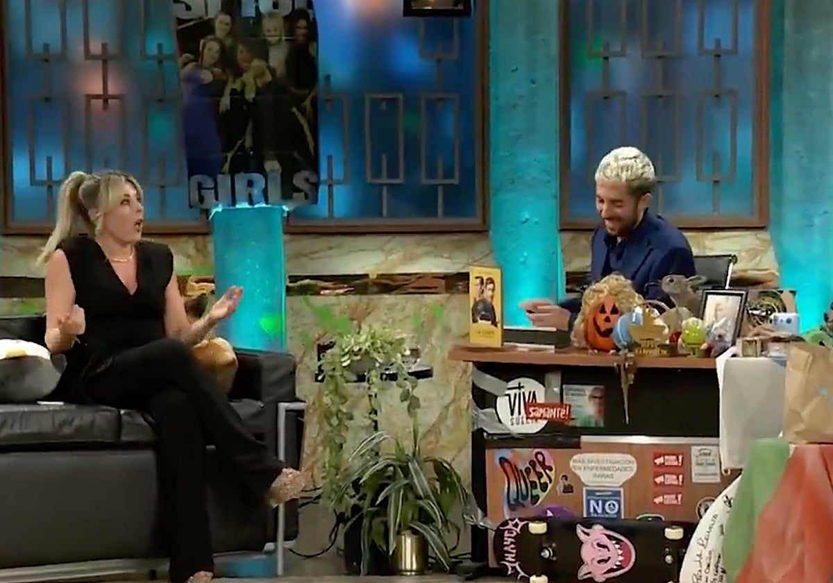 Broncano y Valeria Ros en 'La Revuelta'