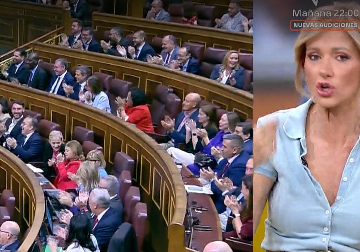 Susanna Griso, presentadora de 'Espejo Público', ha sido rotunda con el Gobierno.