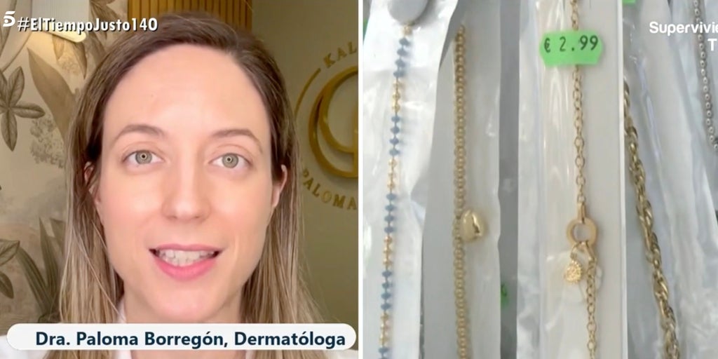 Una dermatóloga avisa de los riesgos de utilizar bisutería low cost: «Cuidado con los eccemas y las descamaciones»
