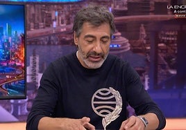 Juan del Val en 'El Hormiguero' tras ganar el Planeta: «Va creciendo la emoción y el miedo»