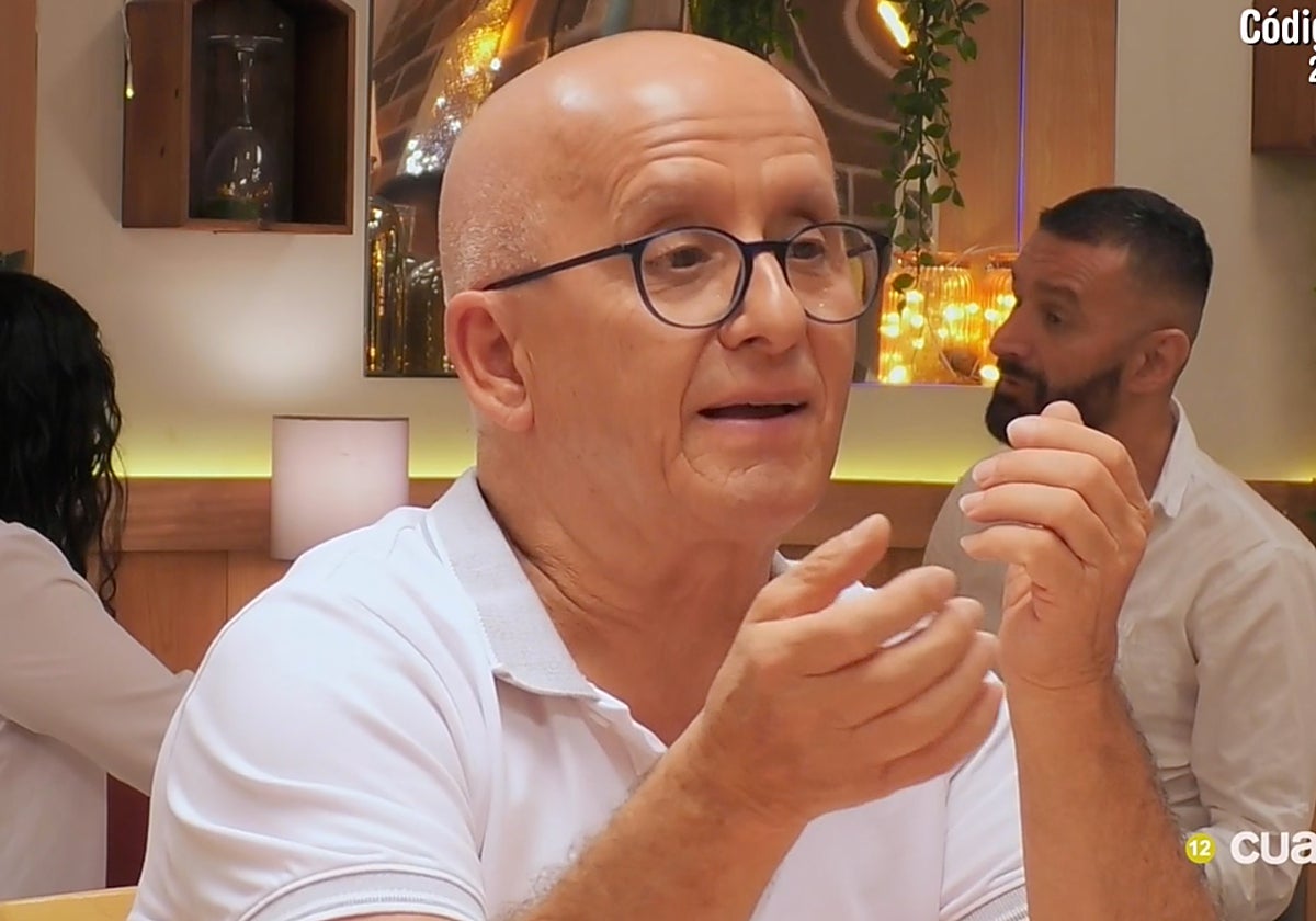 Juan en 'First Dates'