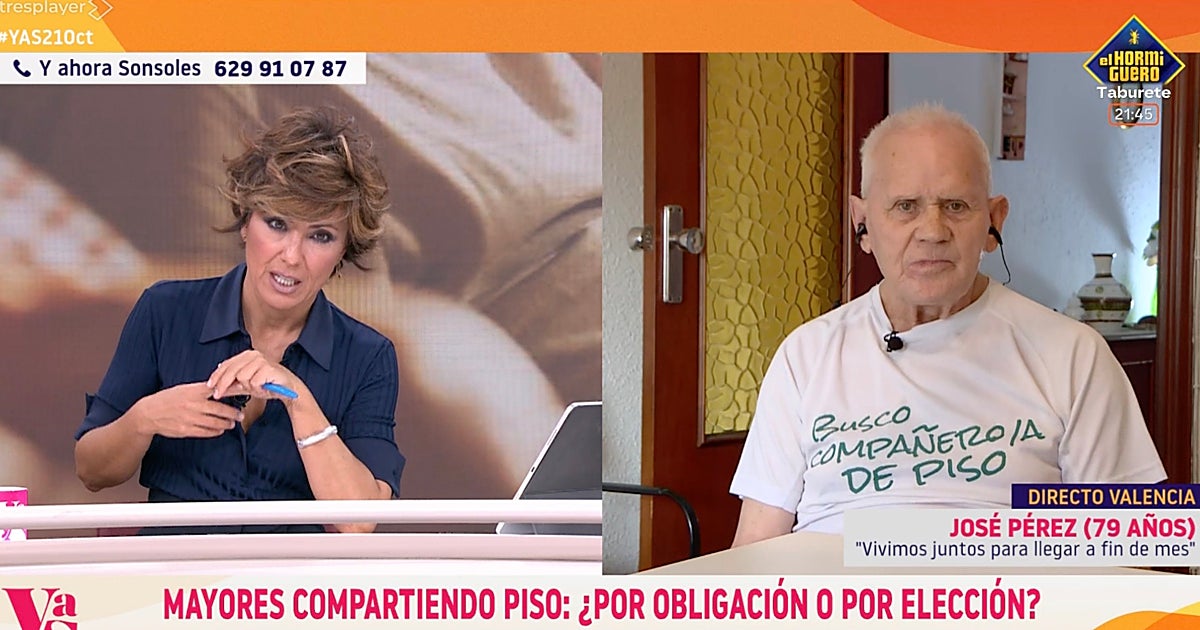 Un jubilado de 79 años, 'obligado' a compartir piso en Valencia: «Tengo una pensión de 600 euros y solo puedo pagarme una habitación, por 240 euros»