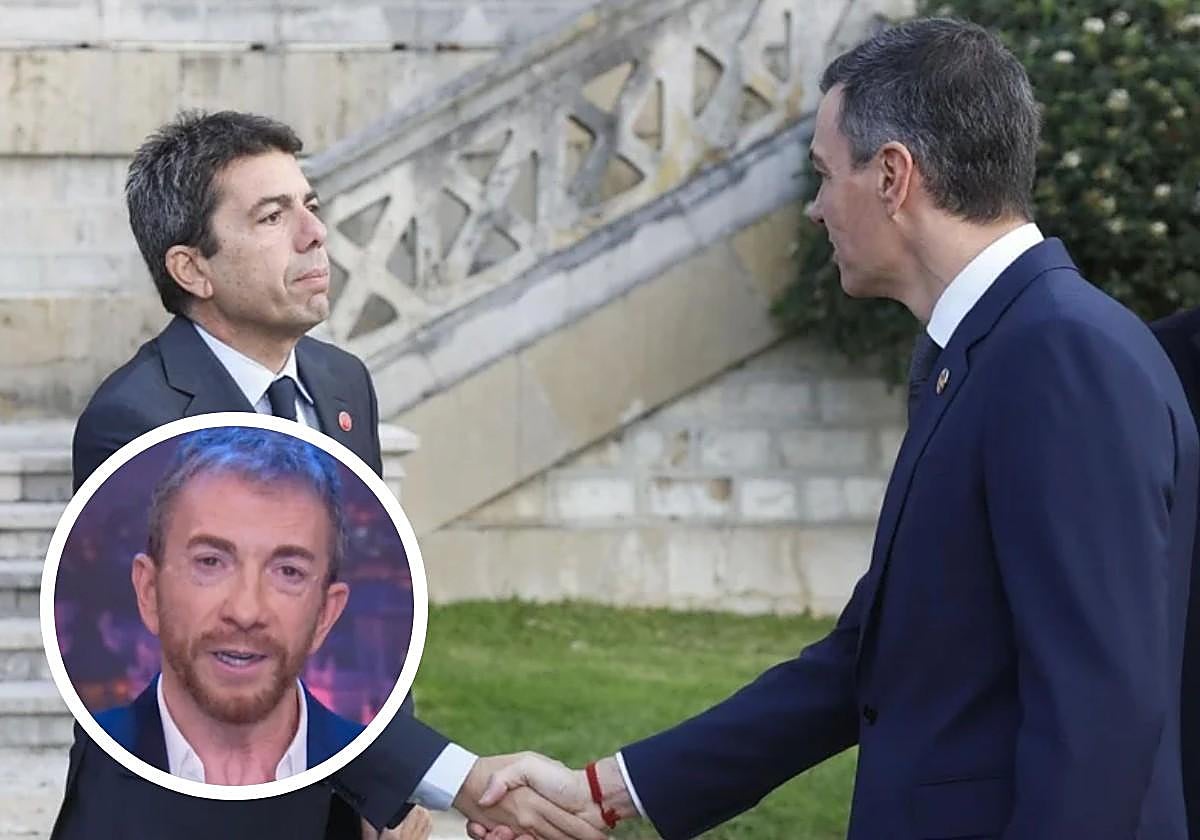 Pablo Motos, sin filtros, señala a Pedro Sánchez y al «impresentable de Mazón» en el aniversario de la dana: «Si no lo digo reviento»