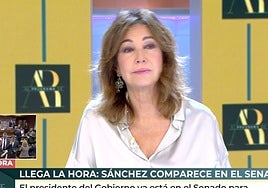 Ana Rosa Quintana no pasa por alto el revelador detalle de Pedro Sánchez en el Senado: «Lo lleva en situaciones complicadas»