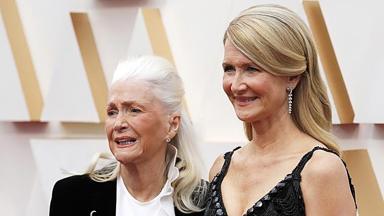 Diane Ladd junto a su hija, Laura Dern.